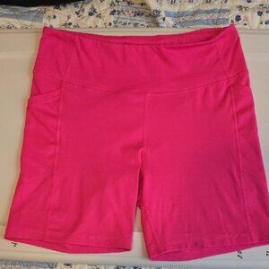 Avia Women's Vibrant Pink Bike Shorts